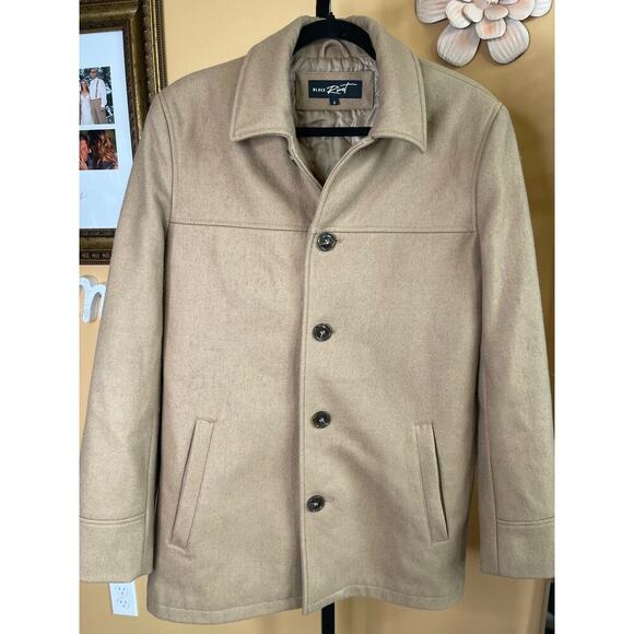 Black Rivet Wool camel brown jacket small - Picture 1 of 9